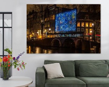 'Starry Night' aan de Herengracht von Stephan Neven