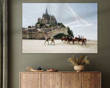 Mont-Saint-Michel by Jan de Jong
