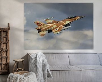 Israeli Air Force F-16 Fighting Falcon by Dirk Jan de Ridder - Ridder Aero Media