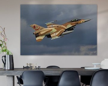 Israelische Luftwaffe F-16 Kampffalke von Dirk Jan de Ridder - Ridder Aero Media