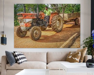 tractor Sri Lanka von Johan Vet