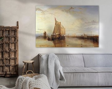 Dordrecht: Frachtschiff bei Windstille, Joseph Mallord William Turner