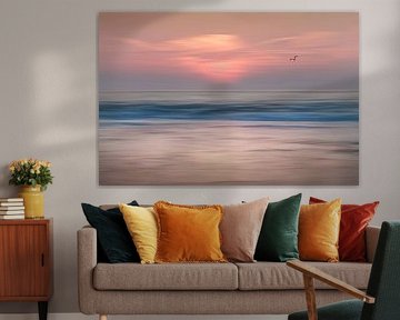 Abstract Sunset Scheveningen