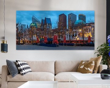 Megagrote foto van skyline van Den Haag (1)