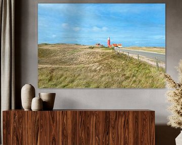 De Cocksdorp Texel lighthouse by Rene du Chatenier