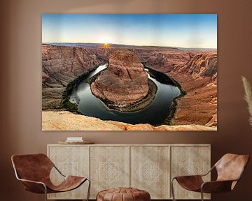 Horse shoe bend - Grand Canyon van Martijn Bravenboer