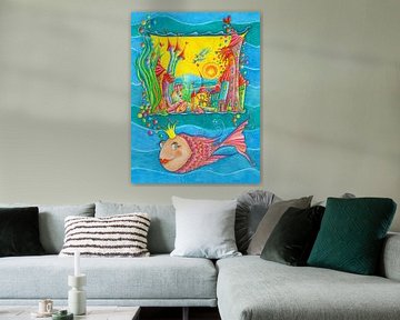 Goldfish Queen en de kleurrijke onderwaterwereld van Sonja Mengkowski