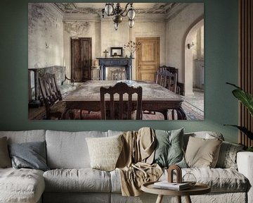 Urbex - Living room by Angelique Brunas