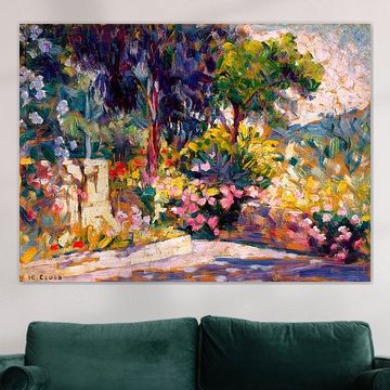 The Flowered Terrace, Henri Edmond Cross