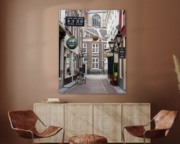 Binnenstad van Leiden, Zuid-Holland van Jeannette Kliebisch
