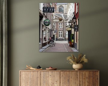 Binnenstad van Leiden, Zuid-Holland van Jeannette Kliebisch