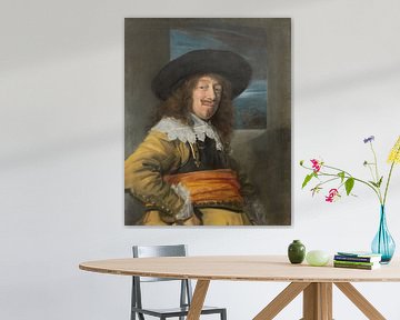 Porträt eines Mannes im Brustharnisch, Frans Hals