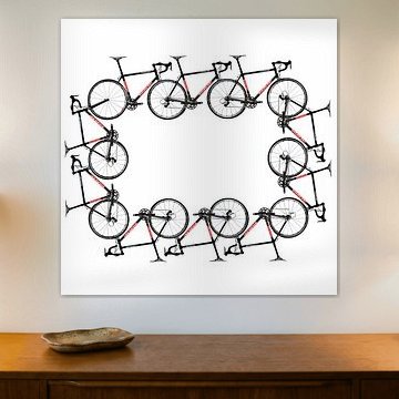 Fietsenparade (gezien bij vtwonen)