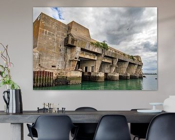 Keroman K3 bunker Lorient by Dennis van de Water