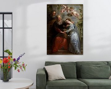 Opvoeding van Maria, Peter Paul Rubens