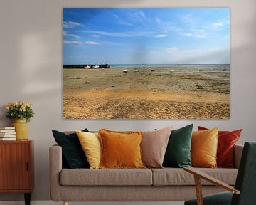 Laag water in Cancale op het strand by Dennis van de Water