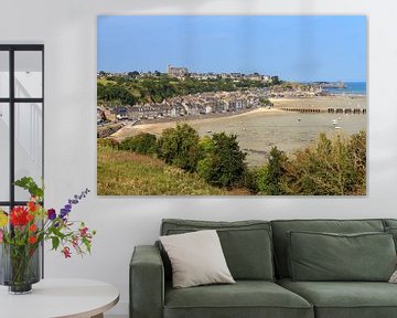 Uitzicht over Cancale in Bretagne von Dennis van de Water