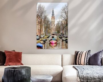 Zuiderkerk en Groenburgwal Amsterdam