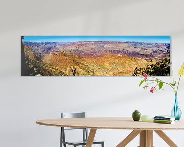 Panorama grand Canyon USA van Lieke Doorenbosch