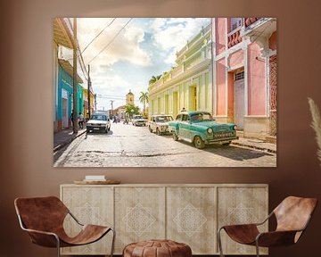 The sun that breaks through in the Cuban city of Trinidad by Michiel Ton