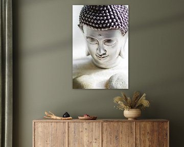Boeddha hoofd en stenen van Tanja Riedel