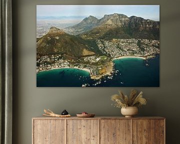 Cape peninsula aerial view III - Camps Bay - Clifton by Meleah Fotografie