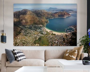 Cape peninsula aerial view IV - Hout Bay by Meleah Fotografie