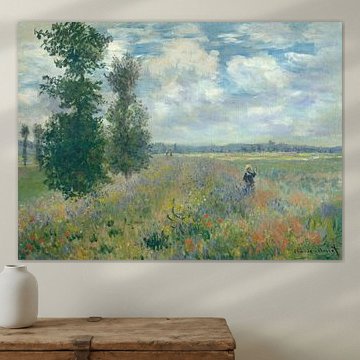 Poppy fields near Argenteuil, Claude Mone