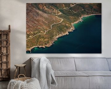 Cape peninsula aerial view VI by Meleah Fotografie