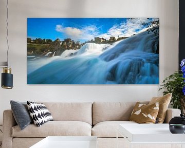 Rheinfall, Schaffhausen, Zwitserland van Henk Meijer Photography