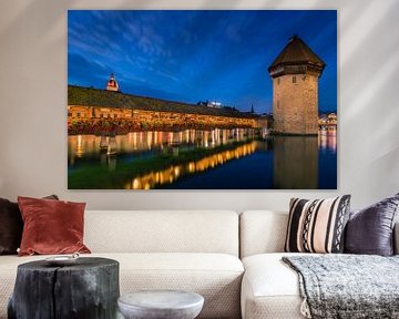 Kapellbrücke, Lucerne, Switzerland by Henk Meijer Photography