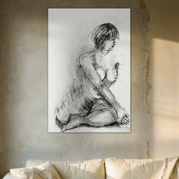 Aktmodell Zeichnung, Aktmodell Zeichnung, Dessin de Modèle Nu, Aktmodell Zeichnung