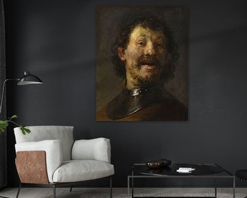 Der lachende Mann, Rembrandt van Rijn
