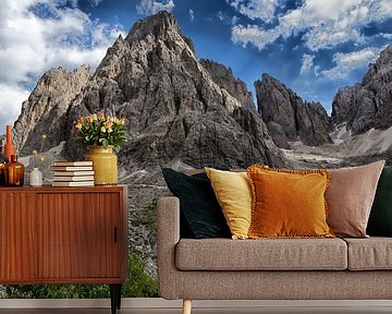 South Tyrol Sassolungo by Martina Weidner