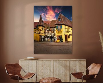 Eguisheim Alsace by Konstantinos Lagos