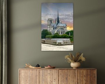 Notre-Dame of Paris by Michaelangelo Pix