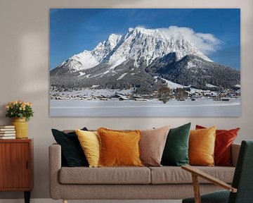 Zugspitze Tirol Ehrwald Schnee von Dennis Hilligers