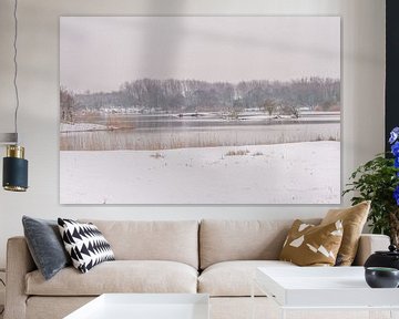 Winters landschap van Carla Eekels