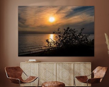 Sonnenuntergang an der Ostseeküste bei Nienhagen