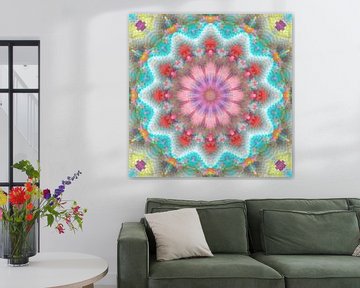 Mandala lentekleuren van Marion Tenbergen