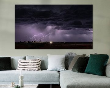 Kansas thunderstorm von Donny Kardienaal