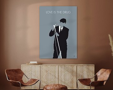 No237 MY ROXY MUSIC Minimal Music poster by Chungkong Art