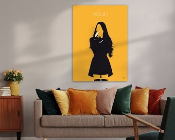 No250 MY IU Minimal Music poster sur Chungkong Art