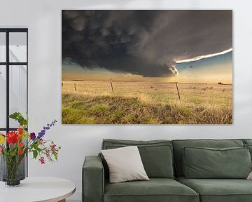 Supercell met wallcloud van Donny Kardienaal