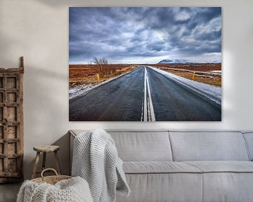 Ijsland Empty Roads van Jacques Yasemin