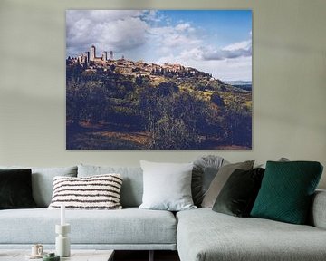 San Gimignano (Toskana, Italien)