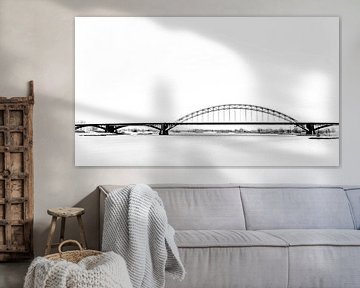 Waal bridge by Lex Schulte