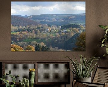 Herfstlandschap in de Ardennen van Kim V