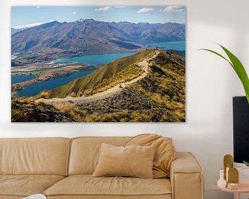 Roys Peak, Lake Wanaka van Willem Vernes