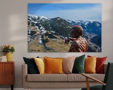 L'homme assis à Andorre sur Sanne Lillian van Gastel